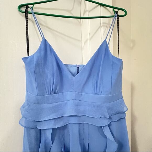 Nanette Lepore Merengue Spaghetti Strap Dress in Blue - Picture 2 of 11